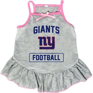 Littlearth NFL Dog & Cat Dress, New York Giants, Large