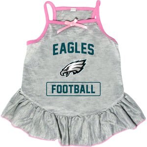 Littlearth NFL Dog & Cat Dress, Philadelphia Eagles, Small