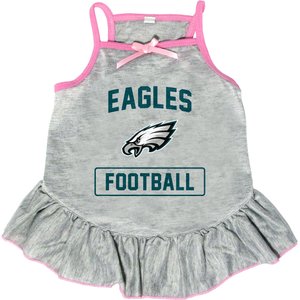 Littlearth NFL Dog & Cat Dress, Philadelphia Eagles, Large