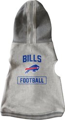 Littlearth NFL Dog & Cat Hooded Crewneck Sweater, Buffalo Bills, Medium