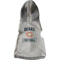 Littlearth NFL Dog & Cat Hooded Crewneck Sweater, Chicago Bears, Small