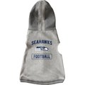 Littlearth NFL Dog & Cat Hooded Crewneck Sweater, Seattle Seahawks, X-Large