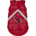 Littlearth NFL Dog & Cat Puffer Vest, Arizona Cardinals, X-Small