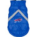 Littlearth NFL Dog & Cat Puffer Vest, Buffalo Bills, X-Small