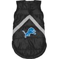 Littlearth NFL Dog & Cat Puffer Vest, Detroit Lions, X-Small