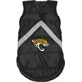 Littlearth NFL Dog & Cat Puffer Vest, Jacksonville Jaguars, X-Small