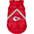 Littlearth NFL Dog & Cat Puffer Vest, Kansas City Chiefs, Teacup
