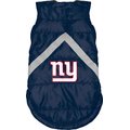 Littlearth NFL Dog & Cat Puffer Vest, New York Giants, X-Small