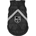 Littlearth NHL Dog & Cat Puffer Vest, Los Angeles Kings, X-Small