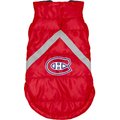 Littlearth NHL Dog & Cat Puffer Vest, Montreal Canadiens, X-Small