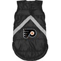 Littlearth NHL Dog & Cat Puffer Vest, Philadelphia Flyers, X-Small