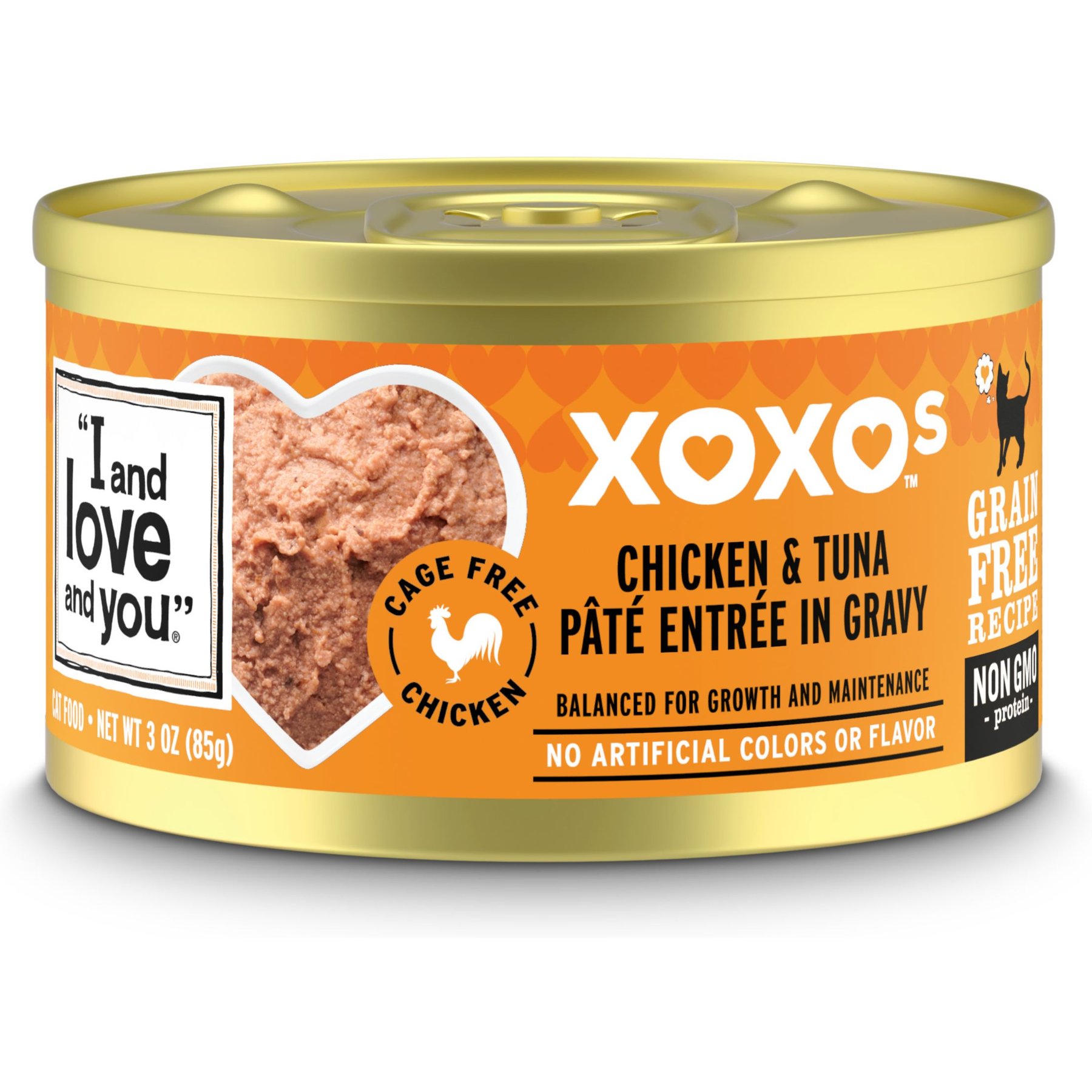 I AND LOVE AND YOU XOXO Chicken Tuna Pate Grain Free Canned Cat