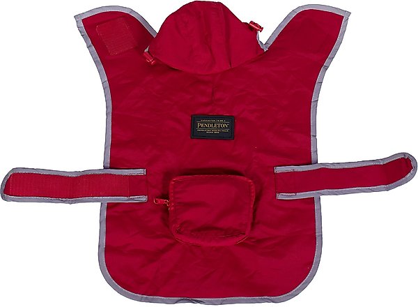 Pendleton National Park Dog Raincoat, Red, X-Small slide 1 of 7