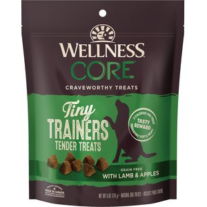 Wellness CORE Tiny Trainers Tender Lamb & Apples Dog Treats, 6-oz bag