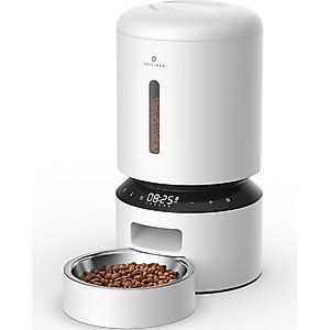 Petlibro Granary Automatic Dog & Cat Feeder, White, 5-L