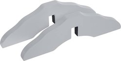 Unipaws Pet Gate Dog Playpen Support Feet, 2 count, Gray