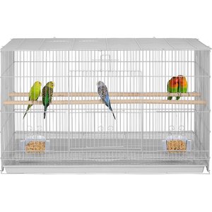 Yaheetech Flight Extra Space with Slide-out Tray Bird Cage, Light Gray