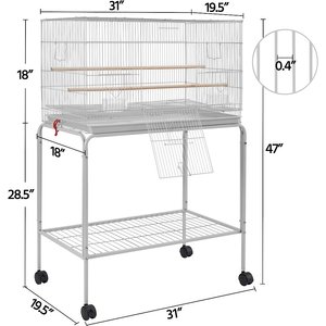 View of 10 Best Parrot Cages 2024: According to Reviews | Chewy