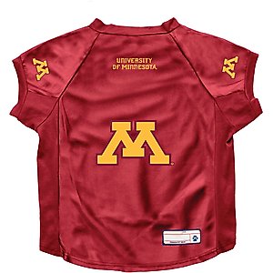 Littlearth NCAA Stretch Dog & Cat Jersey, Minnesota Golden Gophers, Big