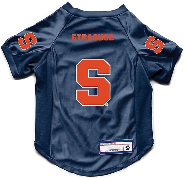Littlearth NCAA Stretch Dog & Cat Jersey, Syracuse Orange, Medium slide 1 of 6
