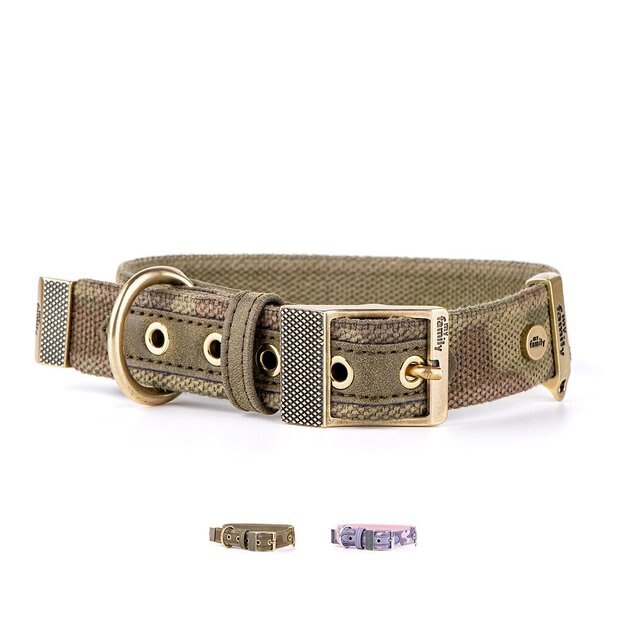 myfamily Camo West Point Collection Dog Collar
