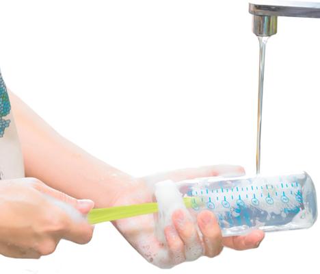 Show full view: SunGrow Long Brush for Bird Fountain, Guinea Pig Bottle, Hummingbird Feeder, Pipe & Straw Cleaning, 5 counts slide 2 of 5