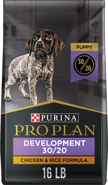 Purina Pro Plan Sport Development 30/20 Chicken & Rice High Protein Puppy Food, 16-lb bag slide 1 of 10