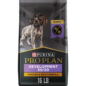 Purina Pro Plan Sport Development High-Protein 30/20 Chicken & Rice Formula Puppy Food, 16-lb bag