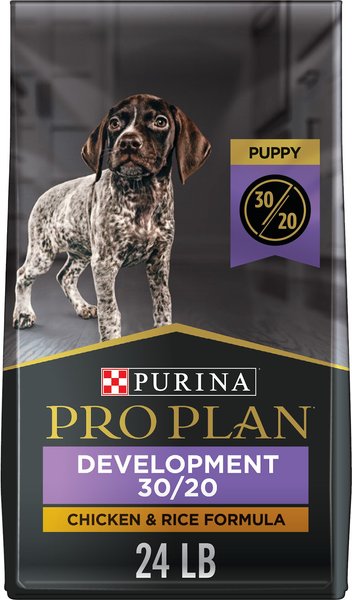 Purina Pro Plan Sport Development High-Protein 30/20 Chicken & Rice Formula Puppy Food, 24-lb bag slide 1 of 10