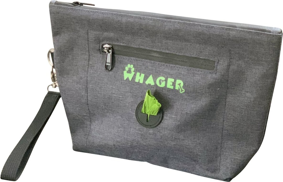 Whager Smell Proof Designer Pattern Dog Treat Bag