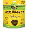 AvoDerm AvoHearts Turkey & Avocado Formula Dog Treats, 5-oz bag