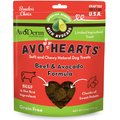 AvoDerm AvoHearts Beef & Avocado Formula Dog Treats, 5-oz bag