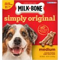 Milk-Bone Simply Original Dog Treats, Medium Biscuits, 11-lb box