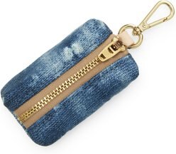 The Foggy Dog Indigo Mud Cloth Dog Waste Bag Dispenser