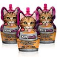 Tonisity KittyRade Isotonic Drink Chicken Flavored Liquid Digestive Supplement for Cats, 250-ml pouch, pack of 3
