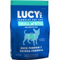 Lucy Pet Products Duck Pumpkin & Quinoa Small Bites Dog Food, 4.5-lbs bag