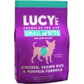 Lucy Pet Products Chicken, Brown Rice & Pumpkin Limited Ingredient Diet Small Bites Dog Food, 4.5-lbs bag