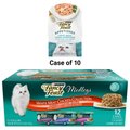 Fancy Feast Medleys White Meat Chicken Recipe Variety Collection Pack Canned Food + Appetizers Light Meat Tuna with a Scallop Topper Cat Treats