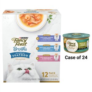 Fancy Feast Medleys White Meat Chicken Florentine Canned Cat Food