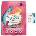 Purina Beyond Simply Indoor Wild-Caught Salmon, Egg & Sweet Potato Recipe Grain-Free Dry Food + Fancy Feast Purely Natural Hand-Flaked Tuna Cat Treats