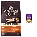 Wellness CORE Digestive Health Wholesome Grains Chicken & Brown Rice Recipe Dry Food + Bowl Boosters Digestive Health Dry Dog Food Topper
