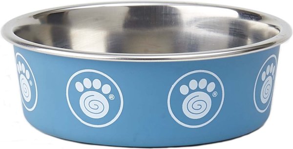 PetRageous Designs Capri Stainless-Steel Dog Bowl, Blue, 1.75-cup slide 1 of 2