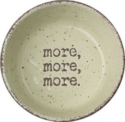 PetRageous Designs Crockery Water Stoneware Dog Bowl, Natural, 4-cup slide 2 of 2