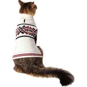 Frisco Geometric Pattern Dog & Cat Sweater, X-Small