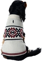 Frisco Geometric Pattern Dog & Cat Sweater, X-Large