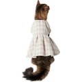 Frisco Tweed Weave Ruffle Skirt Dog & Cat Dress, X-Small
