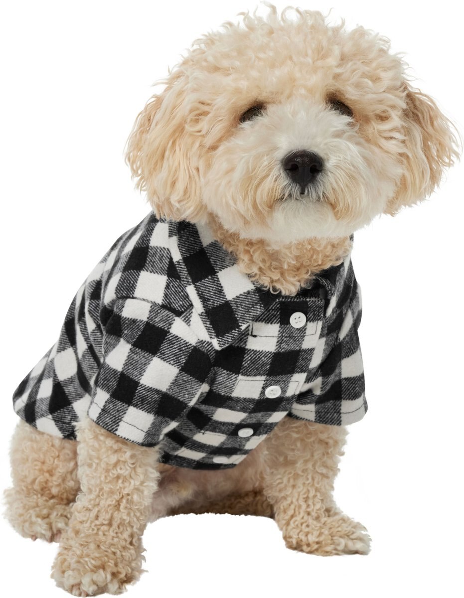 Plaid dog clearance clothes