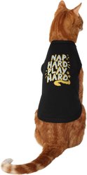 Frisco Nap Hard Play Hard Dog & Cat T-Shirt, X-Small