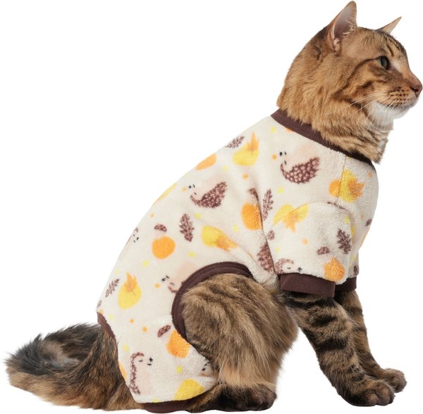 Frisco Hedgehog Dog & Cat Pajamas, X-Small slide 1 of 8