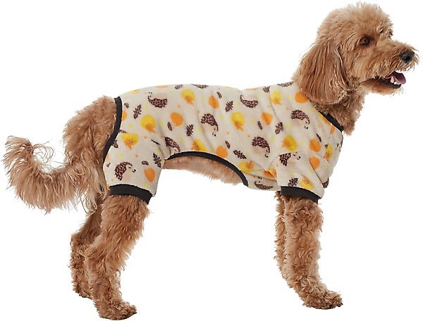 Frisco Hedgehog Dog & Cat Fleece Pajamas, X-Large slide 1 of 7
